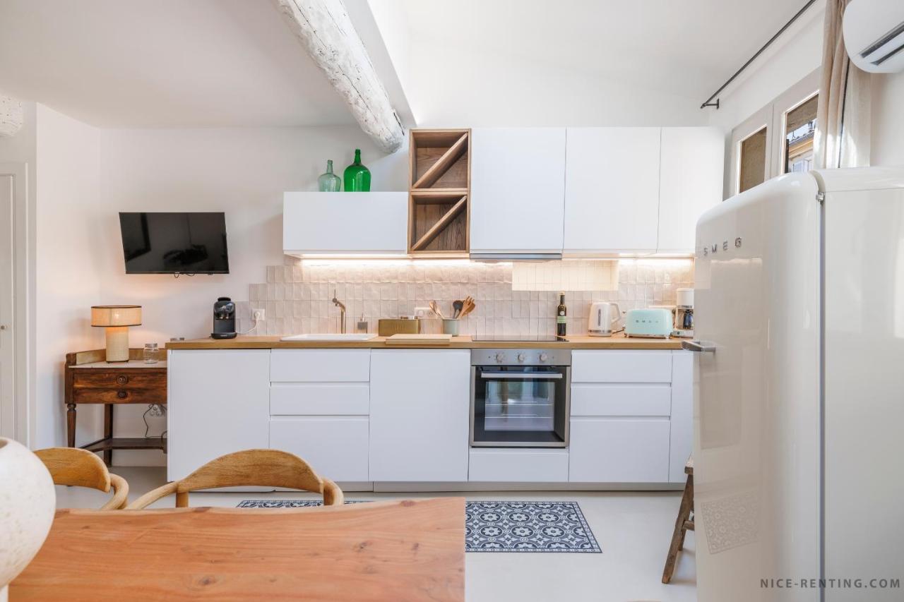 Nice Renting - Neuve - Luxury Triplex Old Town Massena Garibaldi - 4 Bedroom - Ac Exterior foto